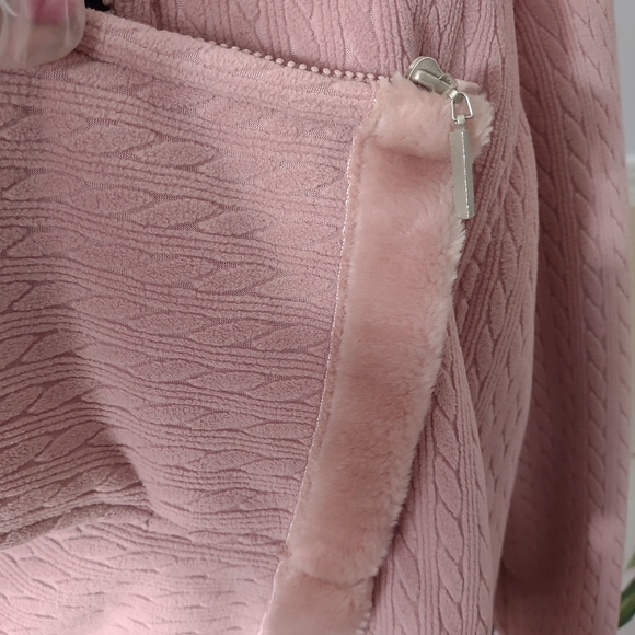 Easy Spirit  jacket with Hood.  Plus/Pink XL - Picture 8 of 16